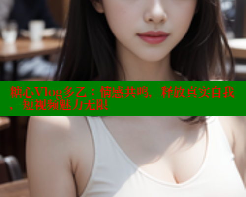 糖心Vlog多乙：情感共鸣，释放真实自我，短视频魅力无限