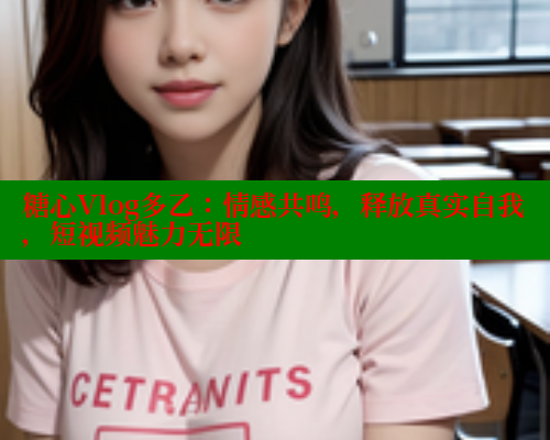 糖心Vlog多乙：情感共鸣，释放真实自我，短视频魅力无限