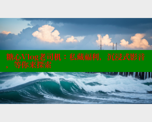 糖心Vlog老司机：私藏福利，沉浸式影音，等你来探索