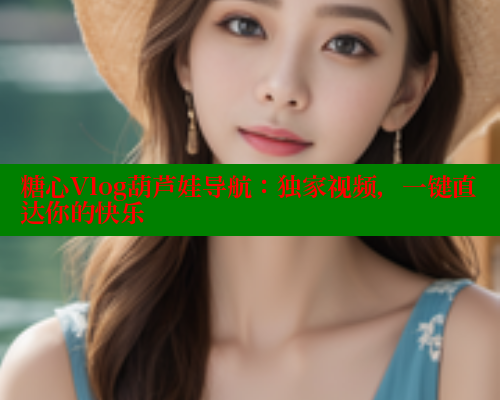 糖心Vlog葫芦娃导航:独家视频,一键直达你的快乐 糖心Vlog葫芦娃导航:独家视频,一键直达你的快乐