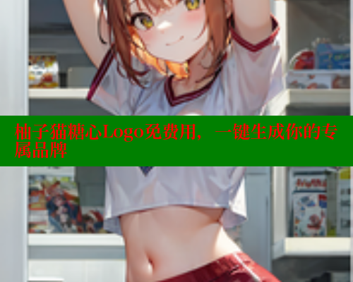 柚子猫糖心Logo免费用，一键生成你的专属品牌