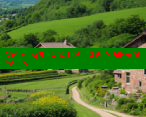 糖心Vlog咖：甜蜜日常，让你心动的短视频社区