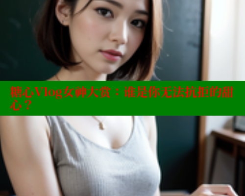 糖心Vlog女神大赏：谁是你无法抗拒的甜心？