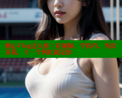 糖心Vlog达人榜：看视频，学技巧，秀出真我，下一个网红就是你