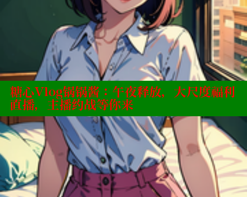 糖心Vlog锅锅酱：午夜释放，大尺度福利直播，主播约战等你来