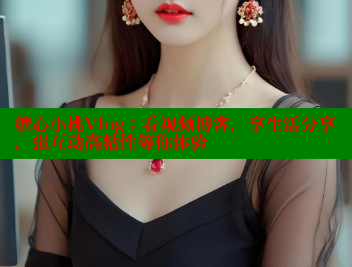 糖心小桃Vlog：看视频博客，享生活分享，强互动高粘性等你体验