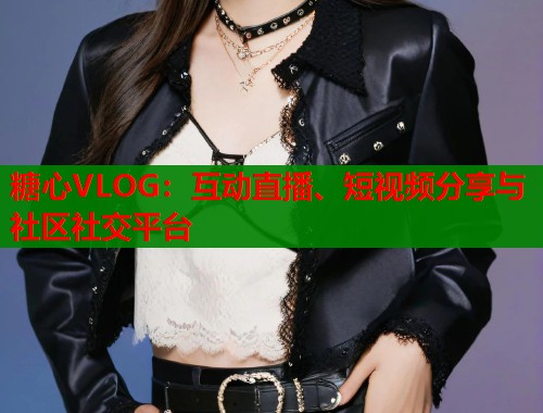 糖心VLOG：互动直播、短视频分享与社区社交平台
