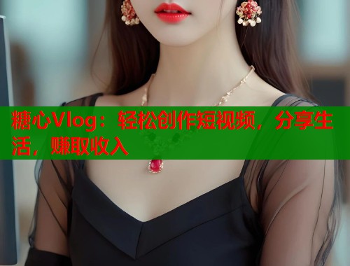糖心Vlog：轻松创作短视频，分享生活，赚取收入