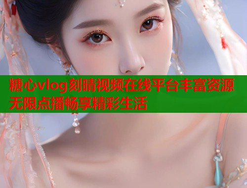 糖心vlog刻晴视频在线平台丰富资源无限点播畅享精彩生活