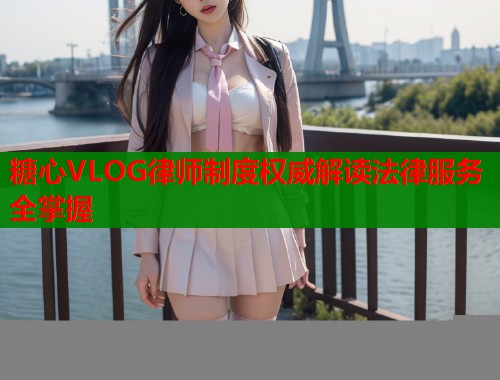 糖心VLOG律师制度权威解读法律服务全掌握