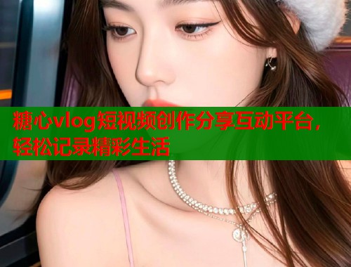糖心vlog短视频创作分享互动平台，轻松记录精彩生活