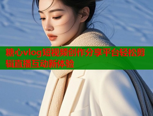 糖心vlog短视频创作分享平台轻松剪辑直播互动新体验