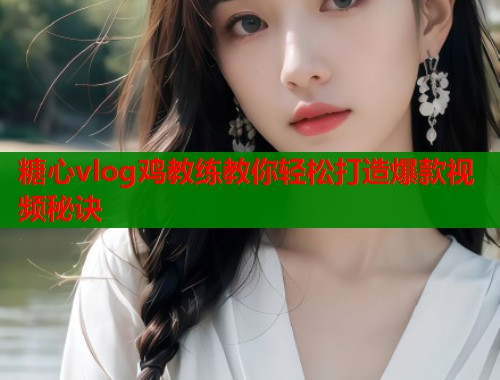 糖心vlog鸡教练教你轻松打造爆款视频秘诀