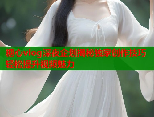 糖心vlog深夜企划揭秘独家创作技巧轻松提升视频魅力