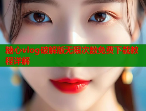 糖心vlog破解版无限次数免费下载教程详解