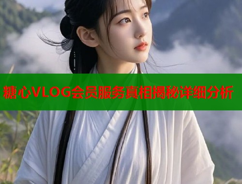 糖心VLOG会员服务真相揭秘详细分析